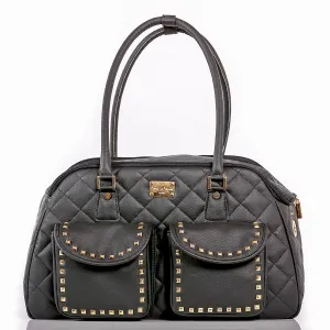 On-Air Travel Bag with Gold Studs