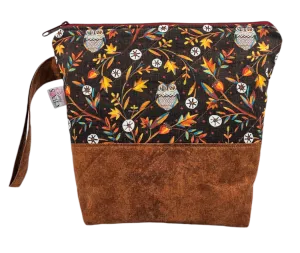 Owls in the Leaves - Project Bag - Small