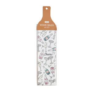 Paper Wine Bag Set