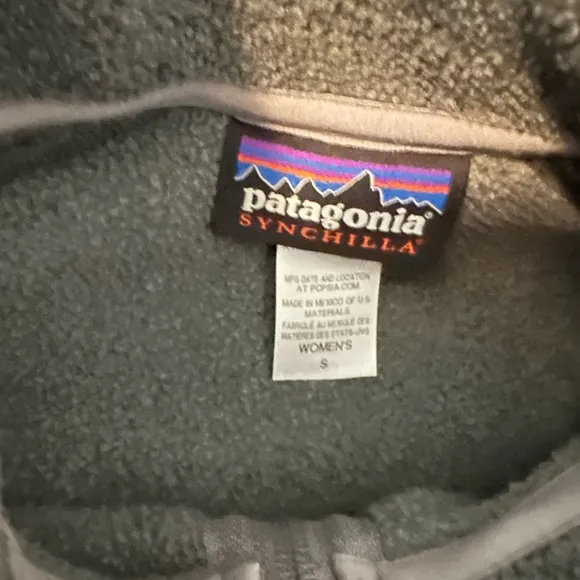 Patagonia Women’s Synchilla fleece vest size small
