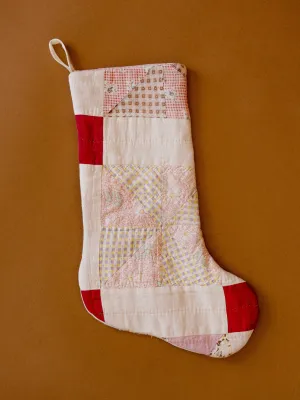Patchwork Quilted Stocking