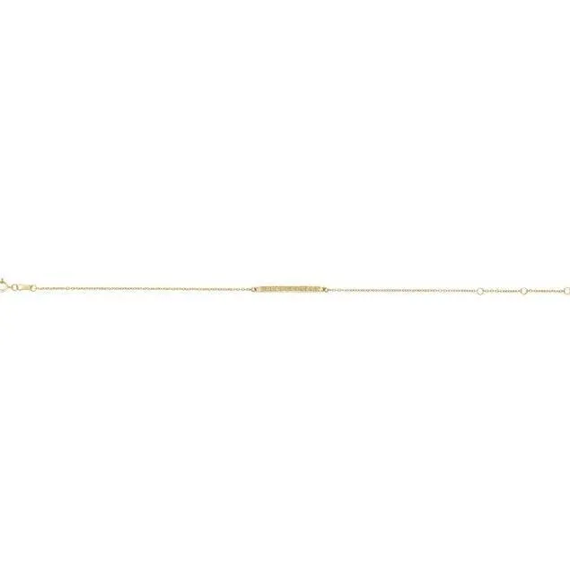 Patterned Bar Bracelet