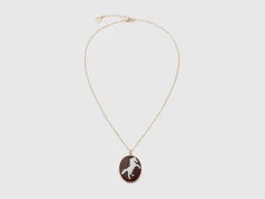 Patterned Clasp Necklace