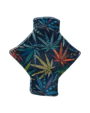 Patterned Leaves Limited Edition Minky Single Pantyliner