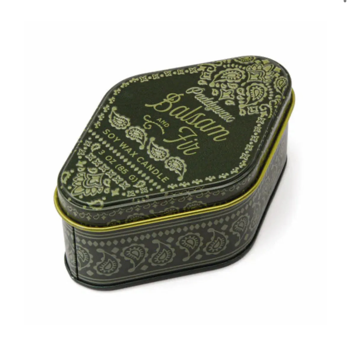 Patterned Tin Candles: 3.5oz