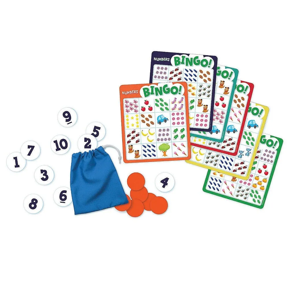 Peaceable Kingdom Numbers Bingo