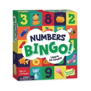 Peaceable Kingdom Numbers Bingo