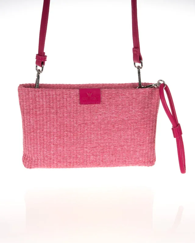 Pepe Moll Penelope Fuchsia Clutch/Shoulder Bag