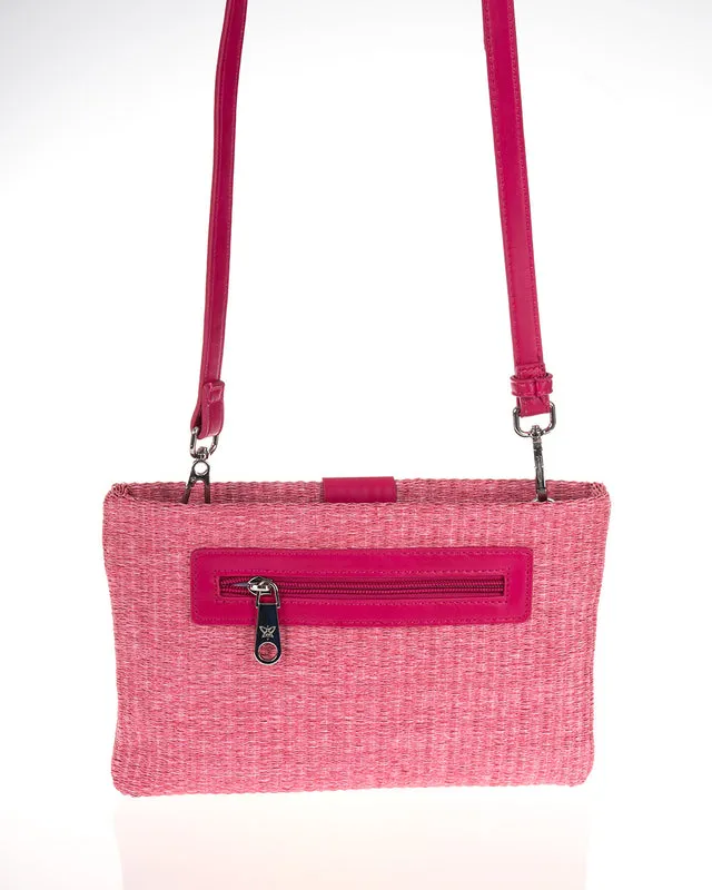 Pepe Moll Penelope Fuchsia Clutch/Shoulder Bag