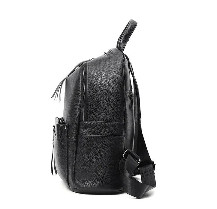 Piccadilly Backpack Casual Backpack for Women, Pebbled Leather, One Size