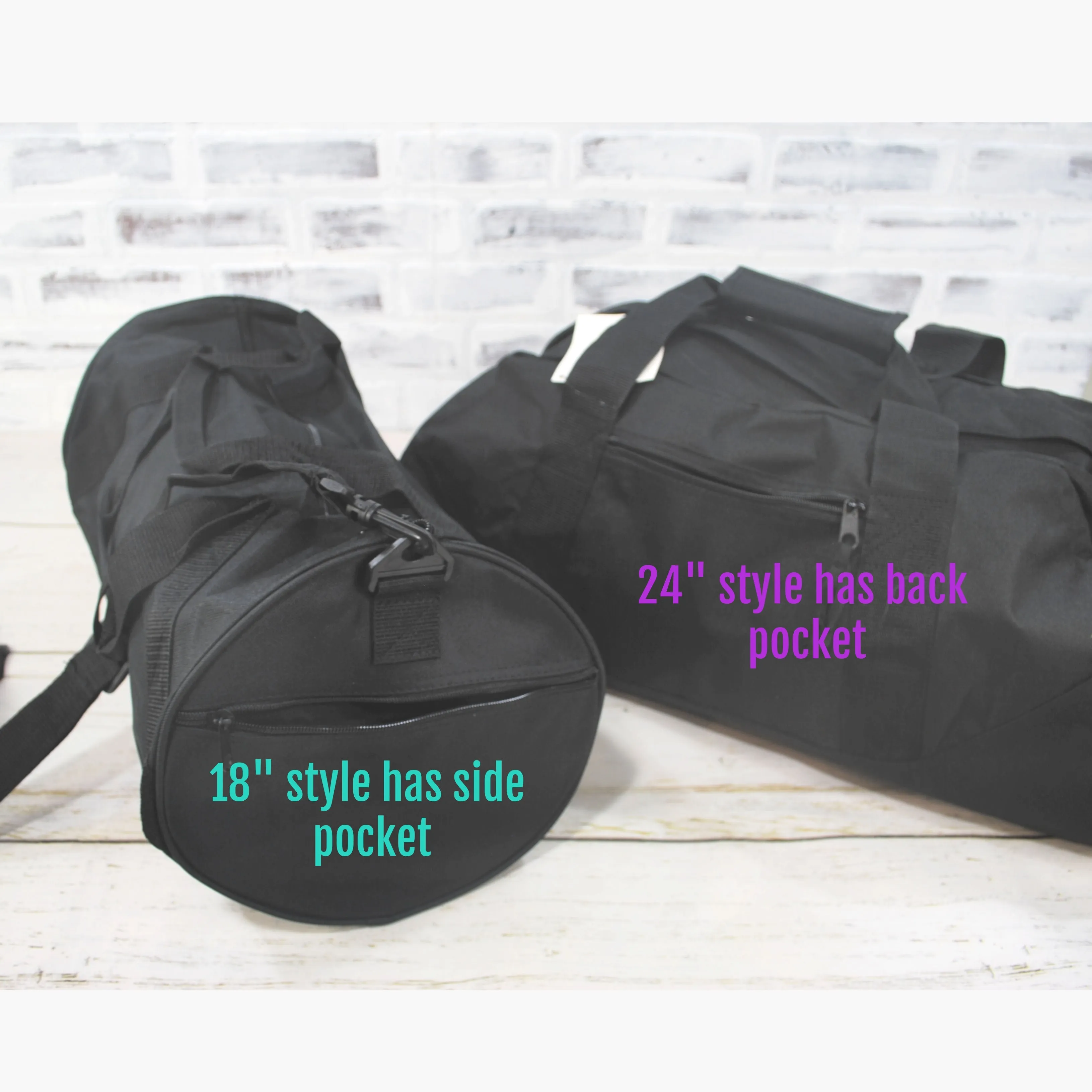 Pickleball Personalized Duffle or Tote Bag