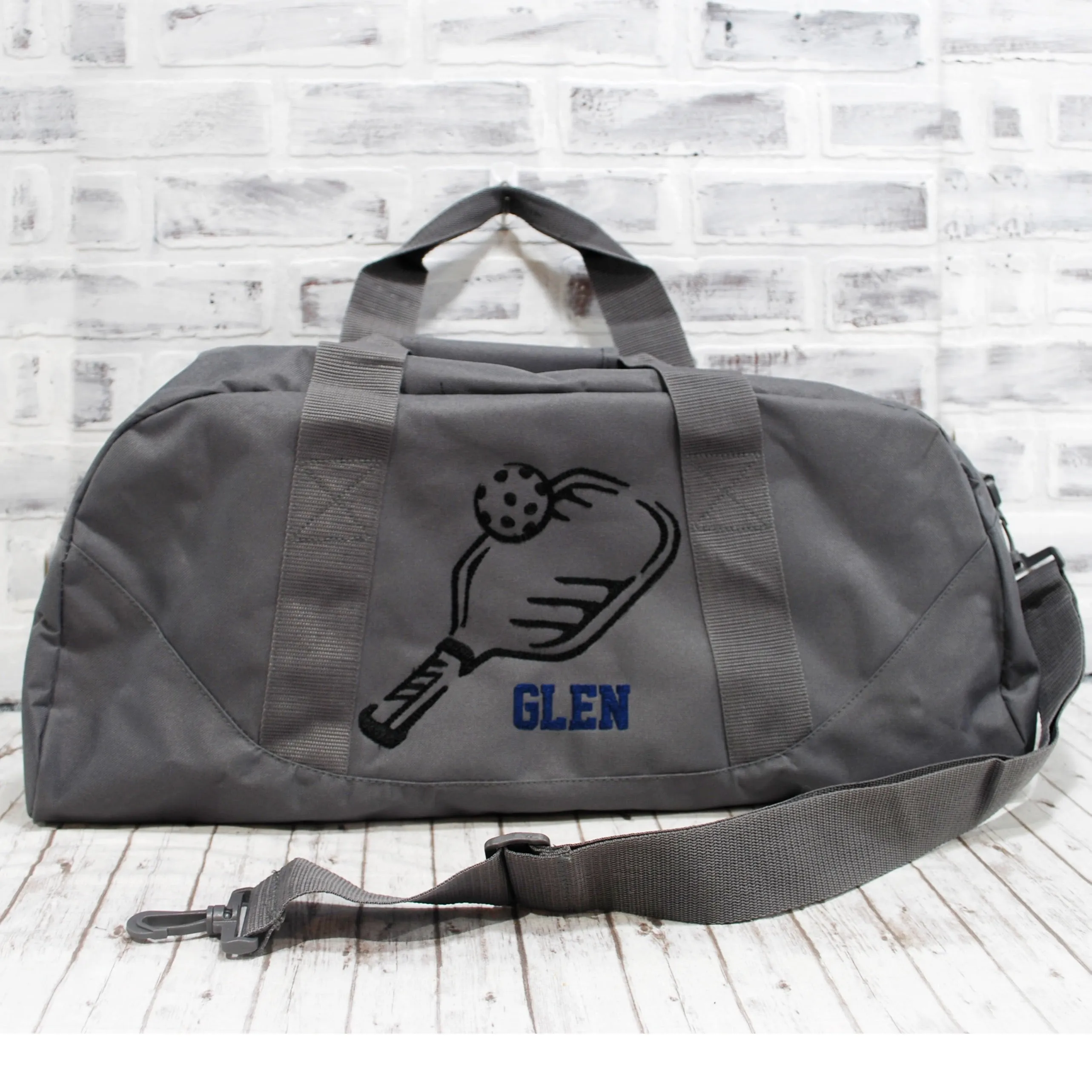 Pickleball Personalized Duffle or Tote Bag