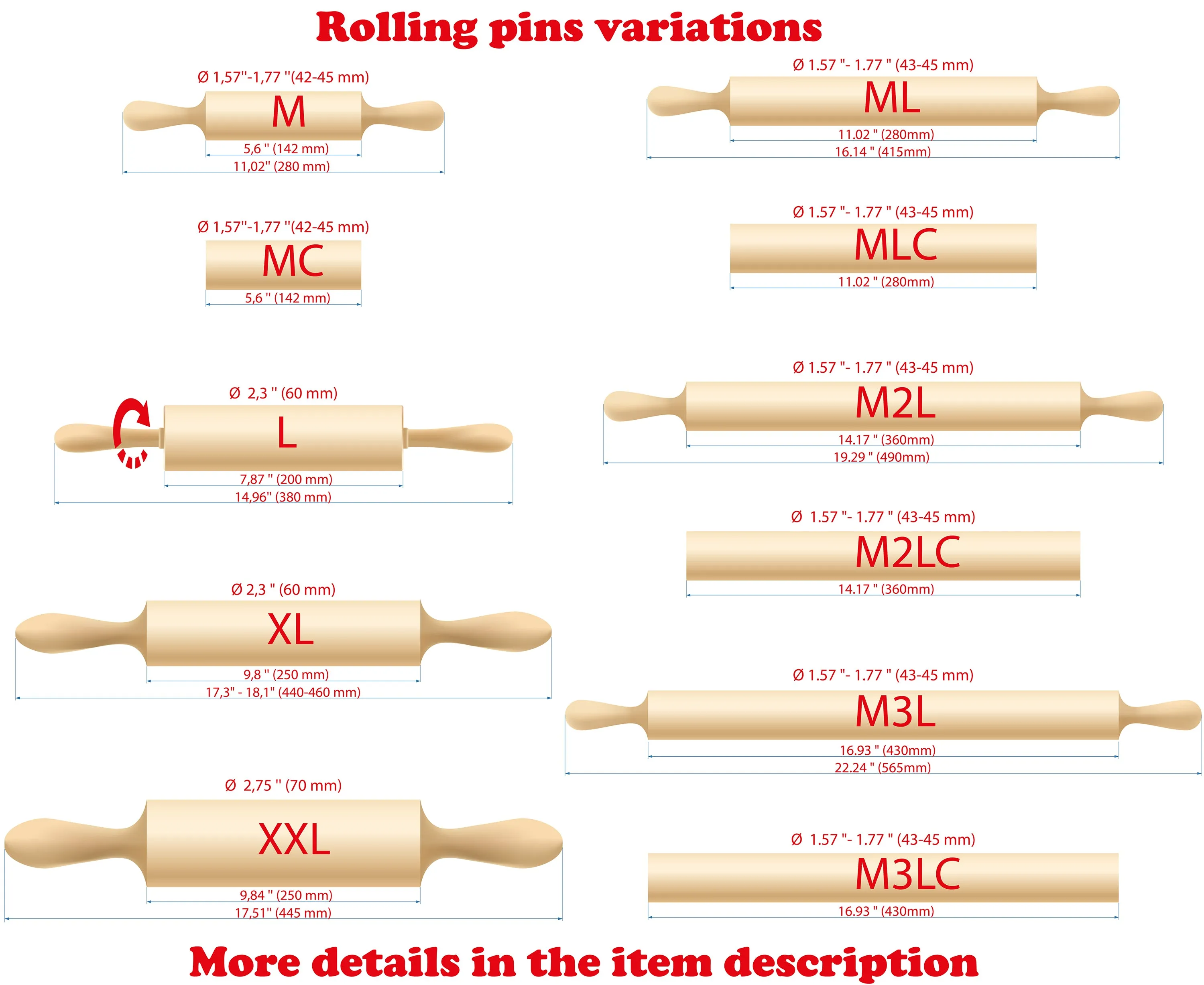 Pine Forest Wood Rolling Pin, Cedars, Mountains, Embossed Cookies