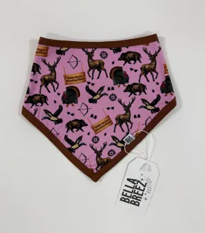 PINK Bella-Breez Hunting Club Bamboo Bib