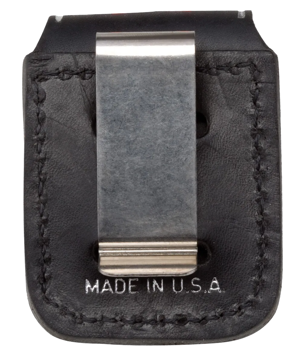 Pochette à briquet Zippo noire
