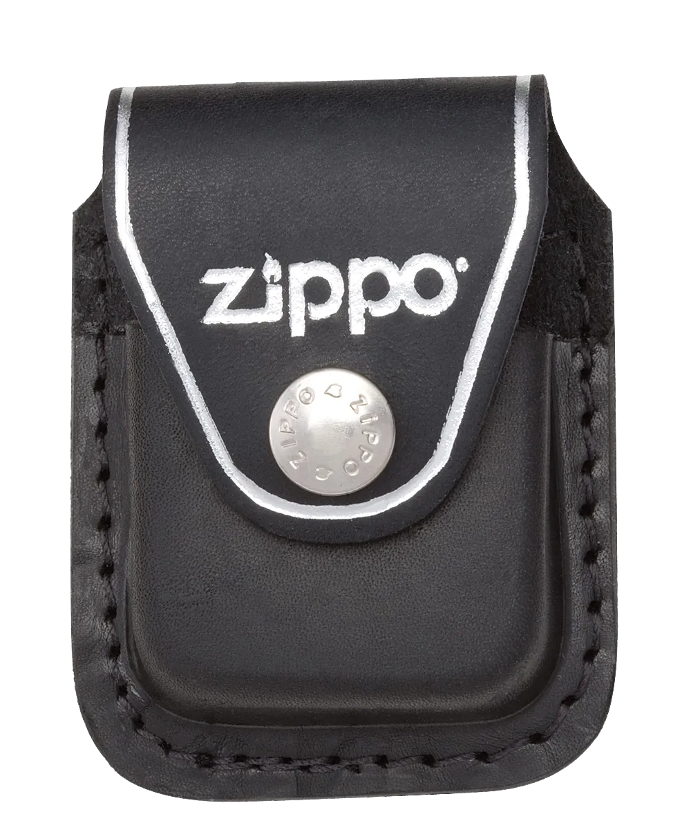 Pochette à briquet Zippo noire
