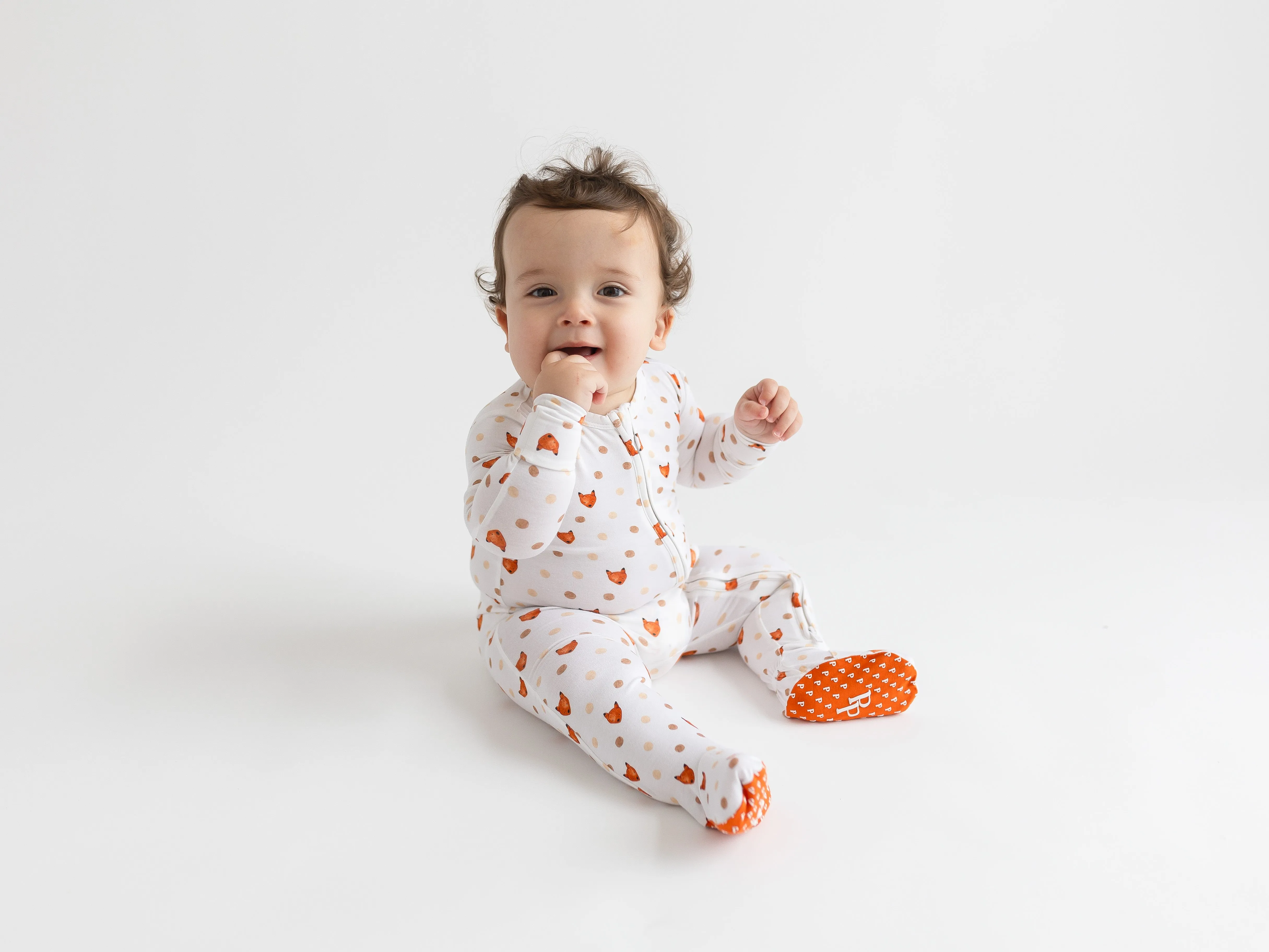 Posh Peanut- Lionel Footie Zippered One Piece