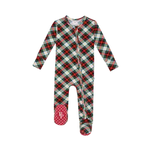 Posh Peanut Marqui Footie Zippered One Piece