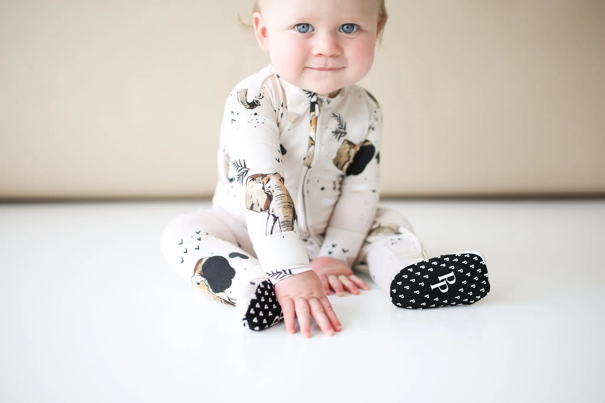 Posh Peanut Perry Zippered Footie