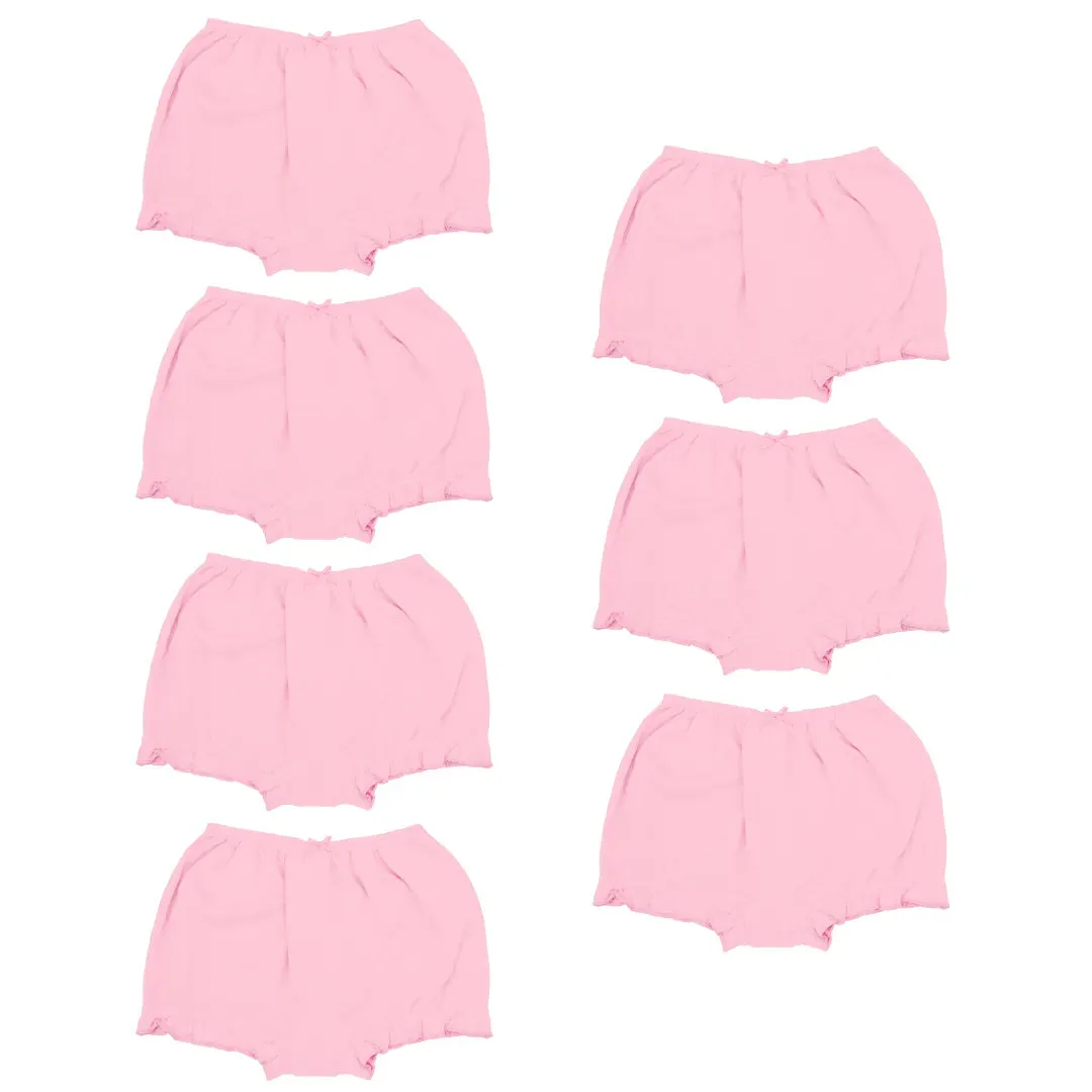 Power Of Choice Girl's Bloomers | Free DIY Iron On Stickers | Ultra Soft Waistband | Protects Privacy | 7 Pack