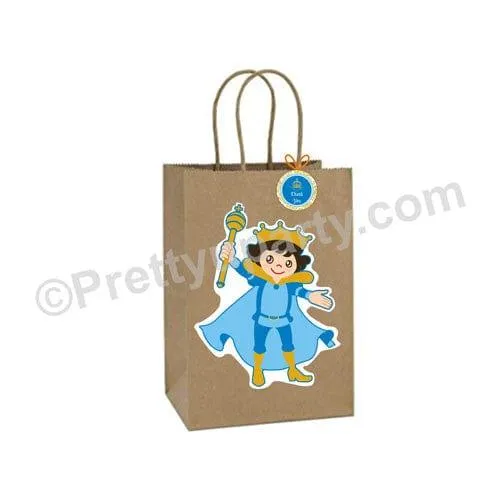 Prince Theme Gift Bags - Pack of 10