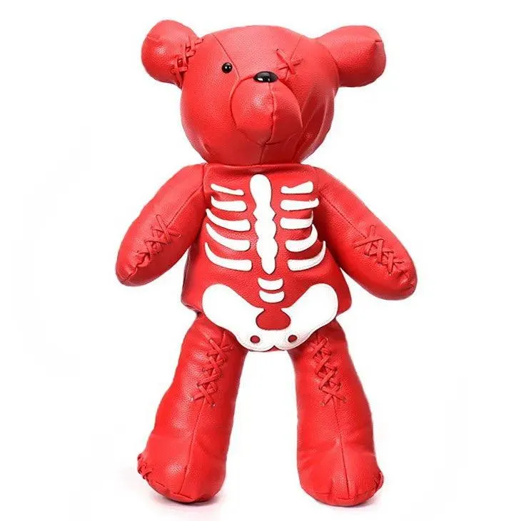 Punk Skeleton Bear Backpack
