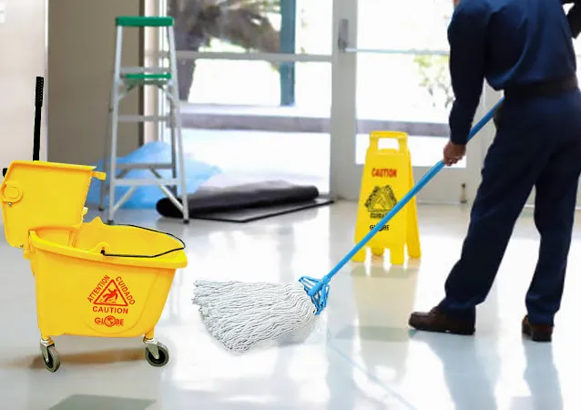 Quick Release Metal Mop Handle - Sold By The Case