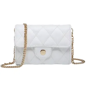 Quilted Mini Bag w/ Chain