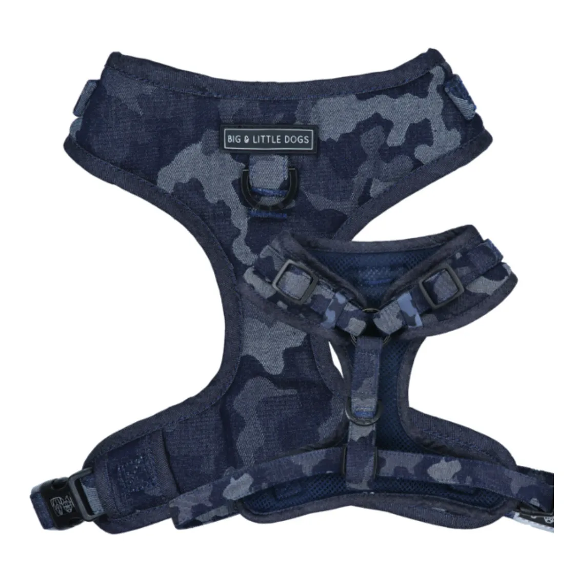"Denim Camo" Adjustable Harness