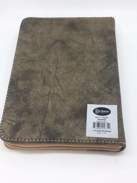 "Soar on Wings like Angels " Zippered Journal with Scripture Passage Pages