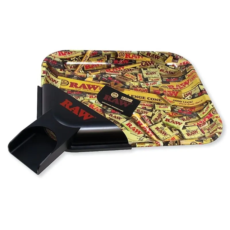 Raw Authentic Crumb Catcher Detachable Tray Funnel - 1 Count