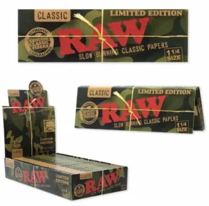 Raw Classic Limited Edition Camo Papers | 1 1/4