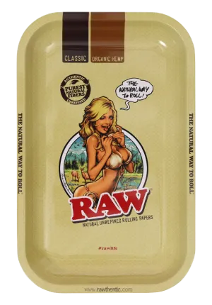 RAW Girl Rolling Tray Small