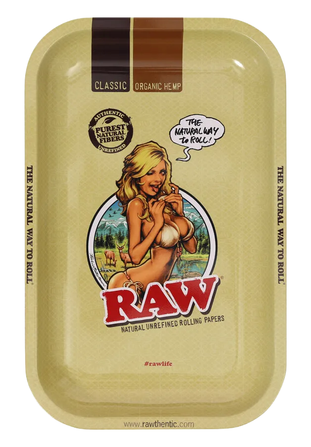RAW Girl Rolling Tray Small