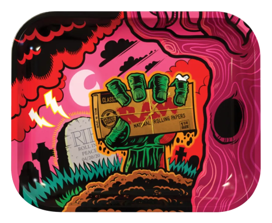 RAW Zombie Rolling Tray Large