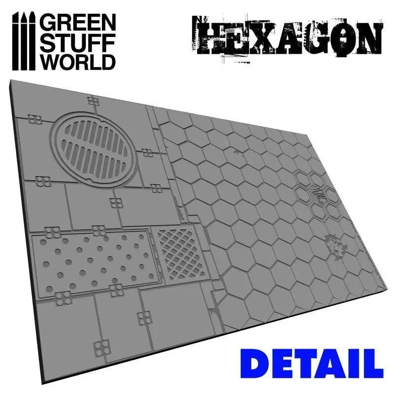 Rolling Pin - Hexagons