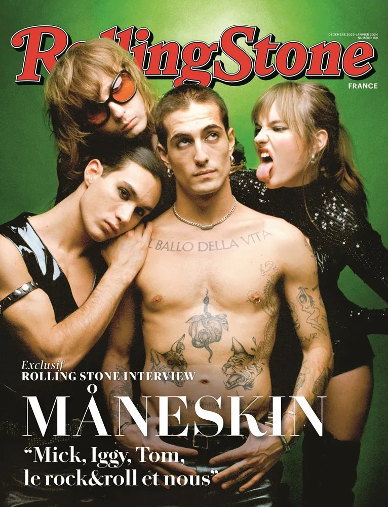 ROLLING STONE Magazine France MANESKIN December 2023 Brand New