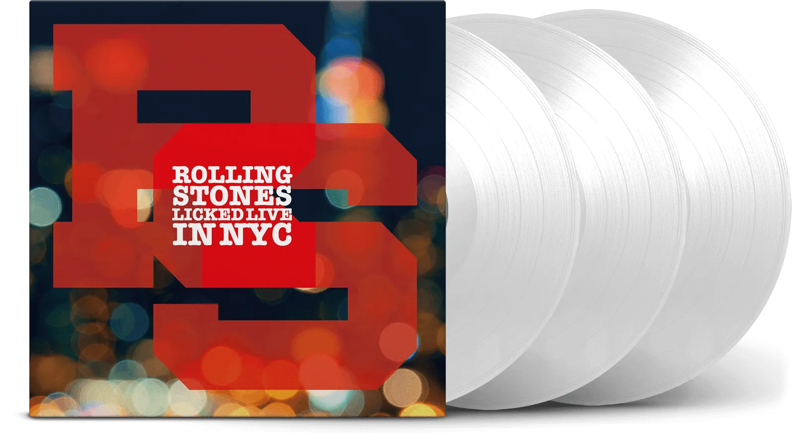 Rolling Stones : Licked Live in NYC (Ltd White Vinyl)