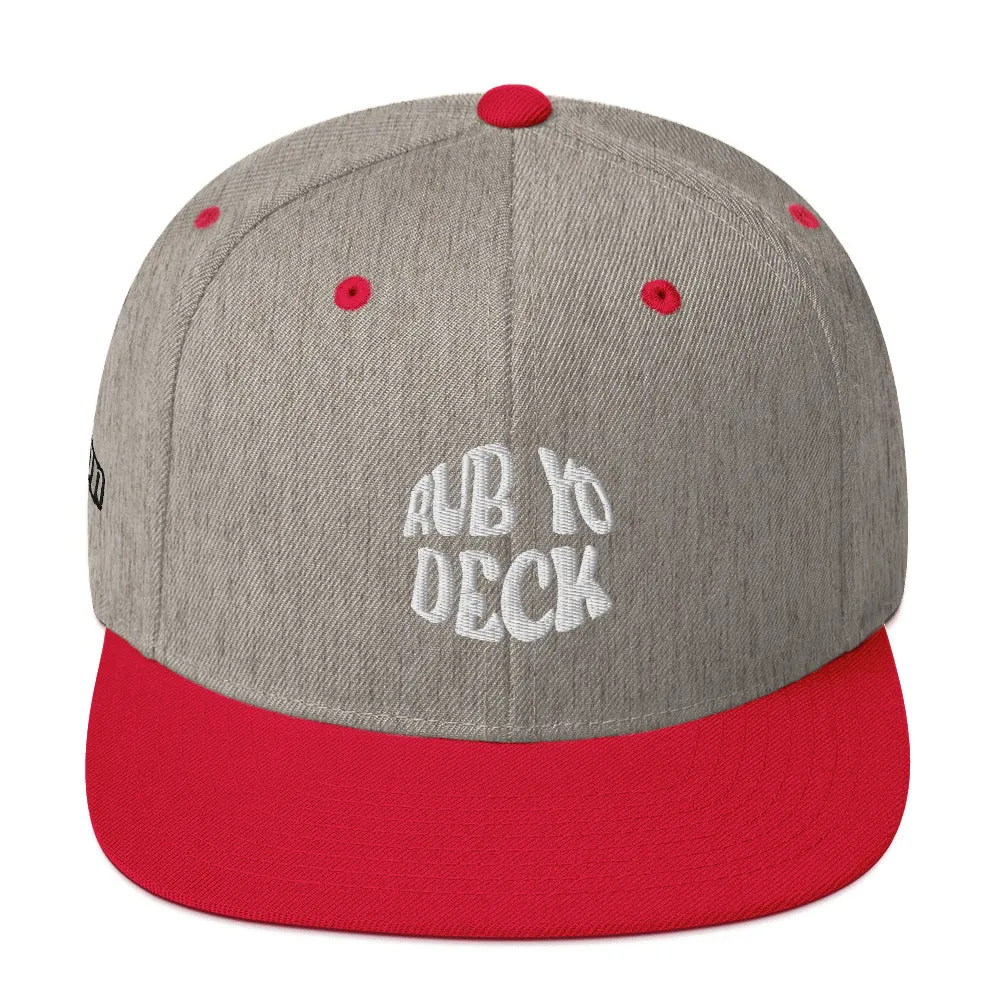 Rub Yo Deck Snapback Hat
