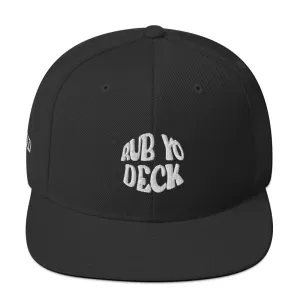 Rub Yo Deck Snapback Hat