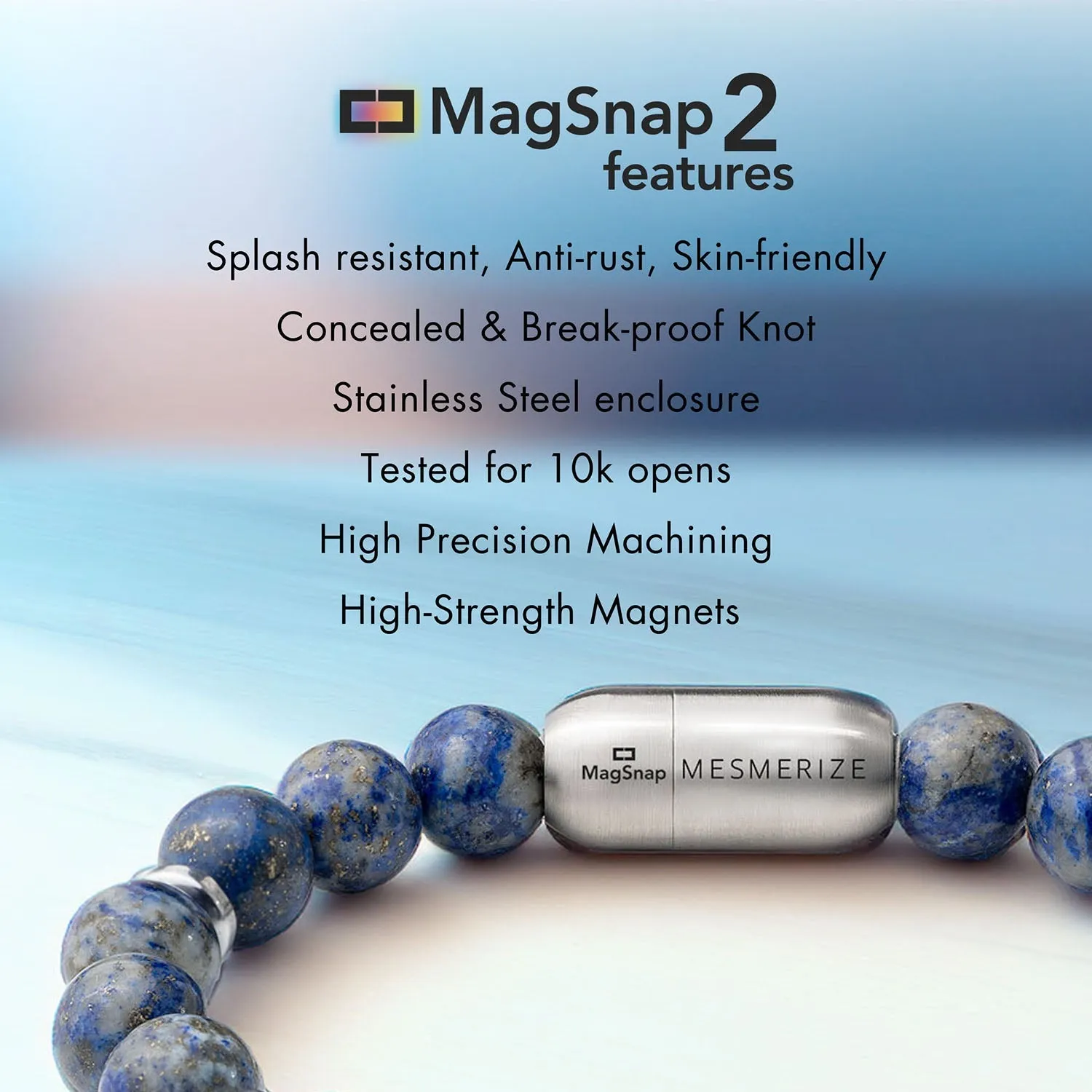 Rudraksh Natural Stone Bracelet
