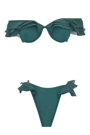Salama Green High Rise Bikini