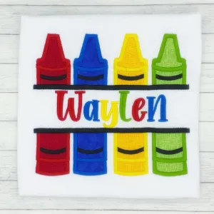 School - Crayons