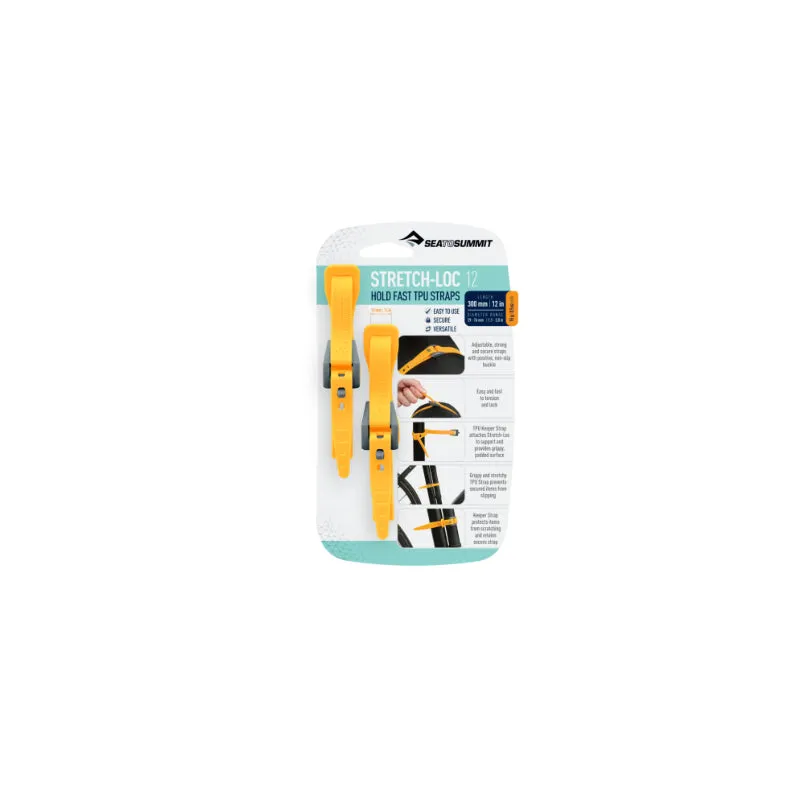 Sea To Summit Stretch-Loc 12 TPU Straps (300mm)