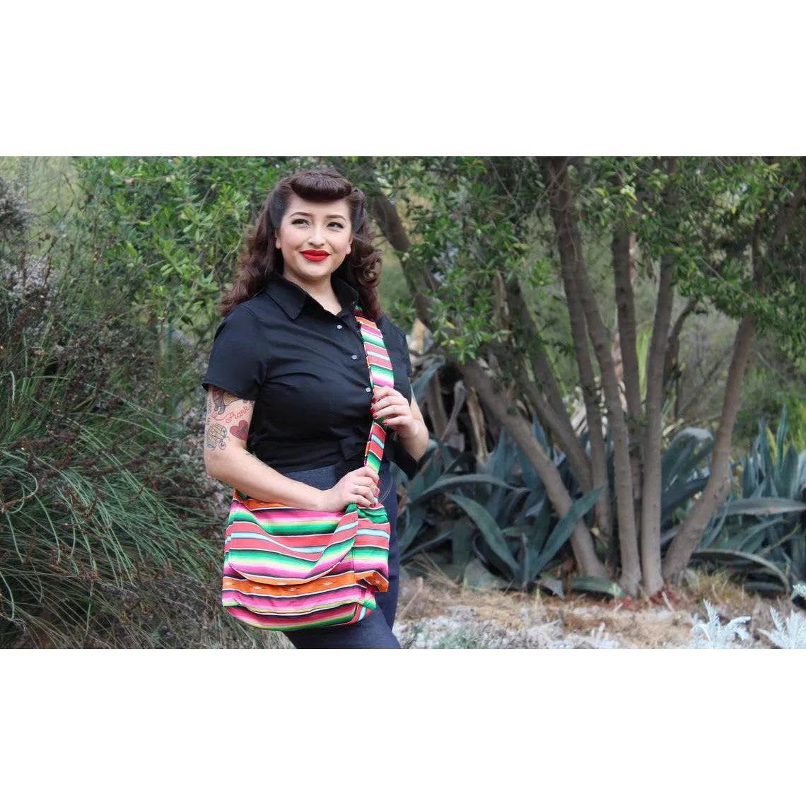 Serape Messenger Bag by Hemet