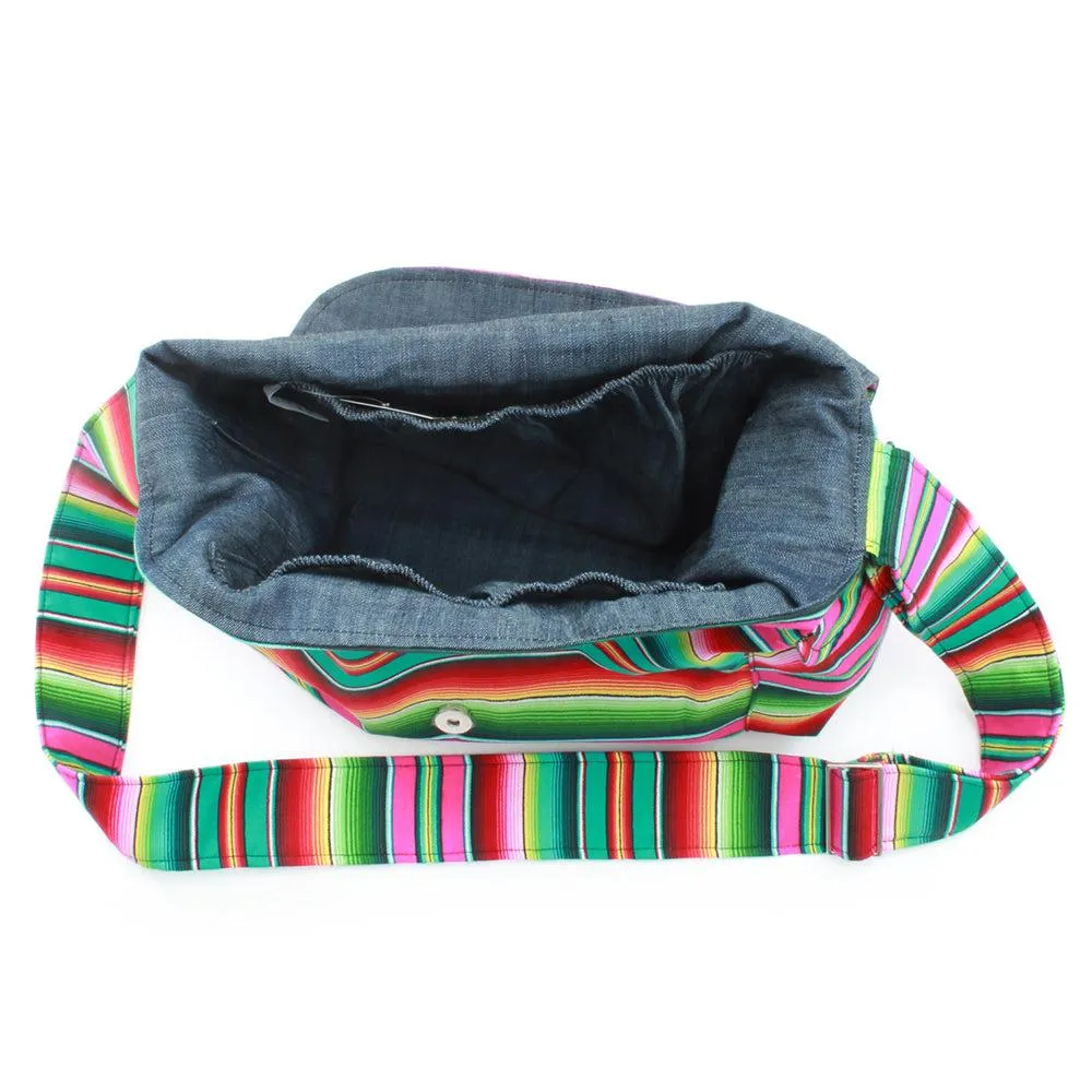 Serape Messenger Bag by Hemet