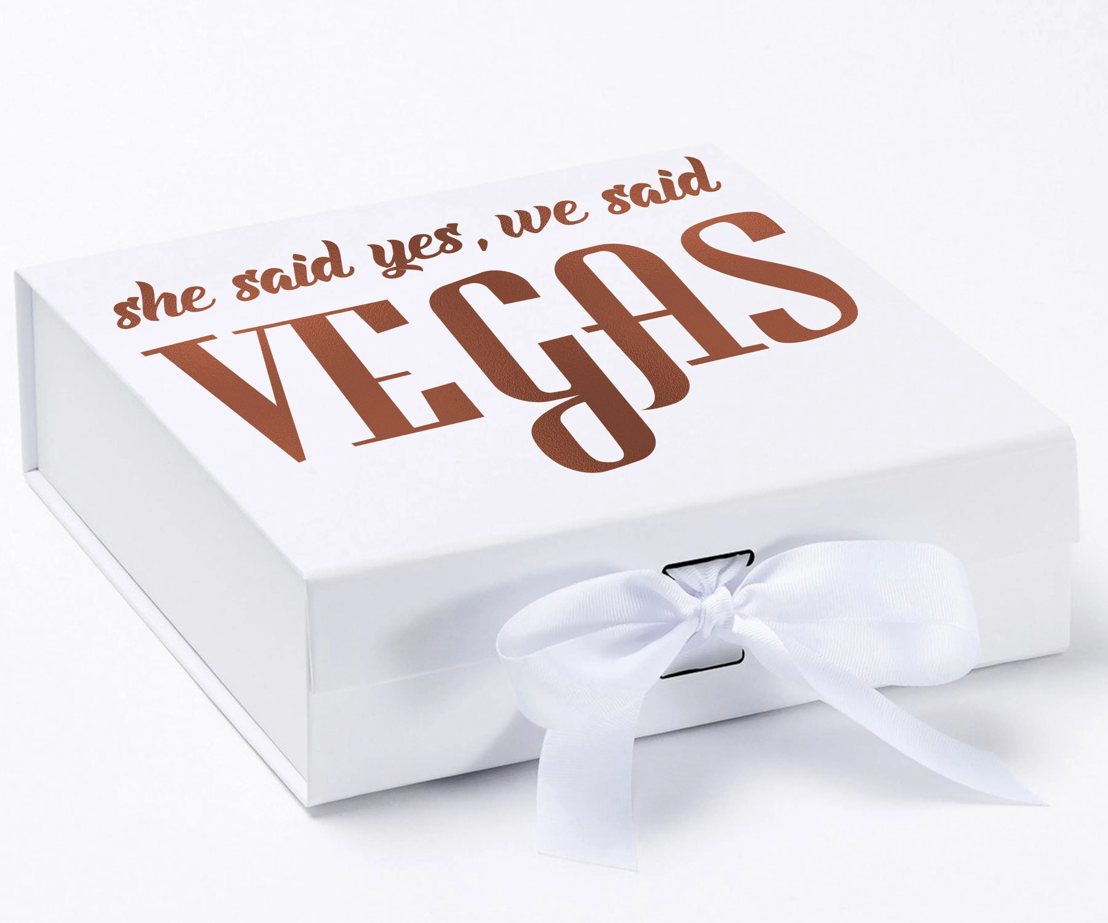 She said yes, we said vegas 31#-- Wedding