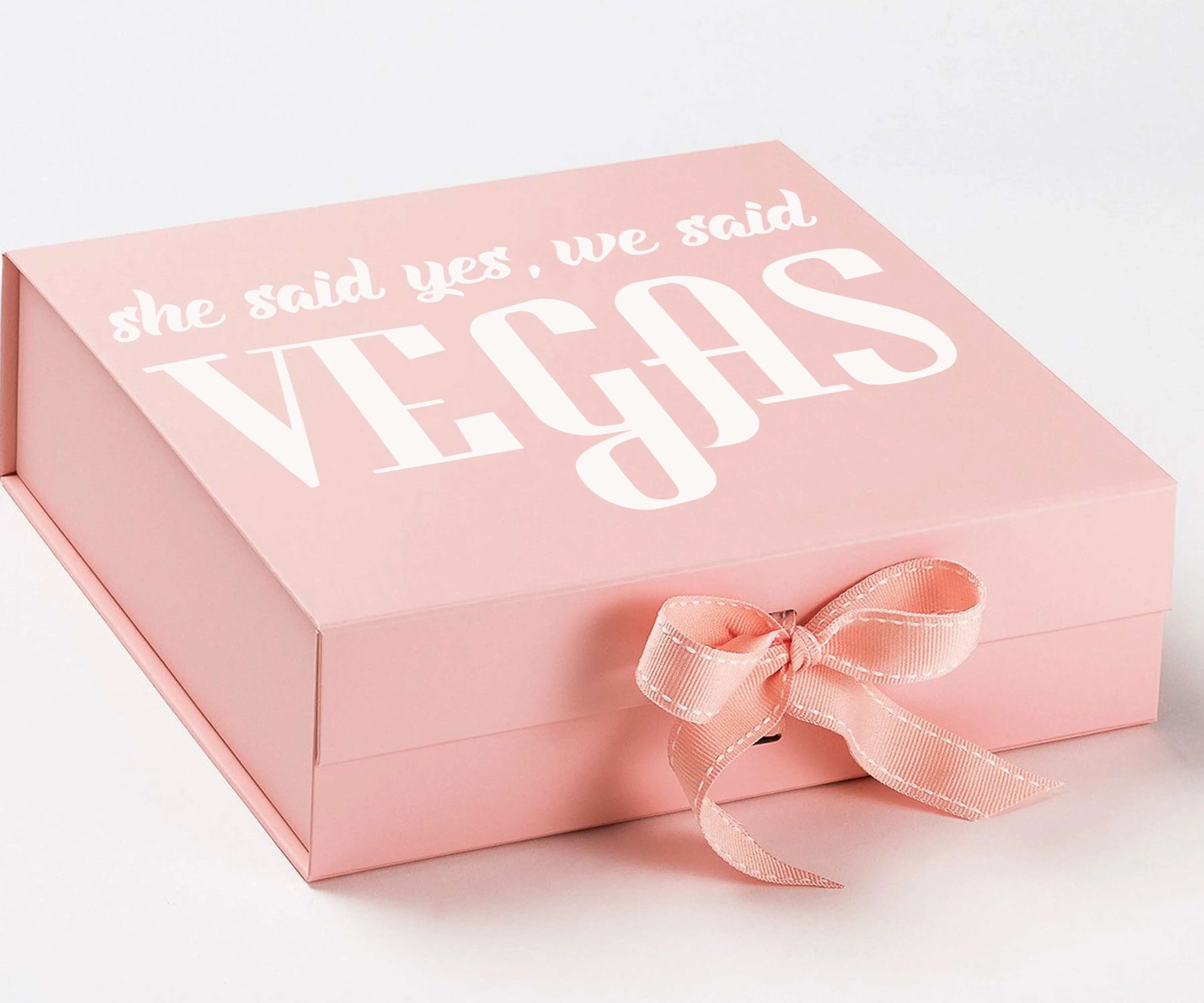 She said yes, we said vegas 31#-- Wedding