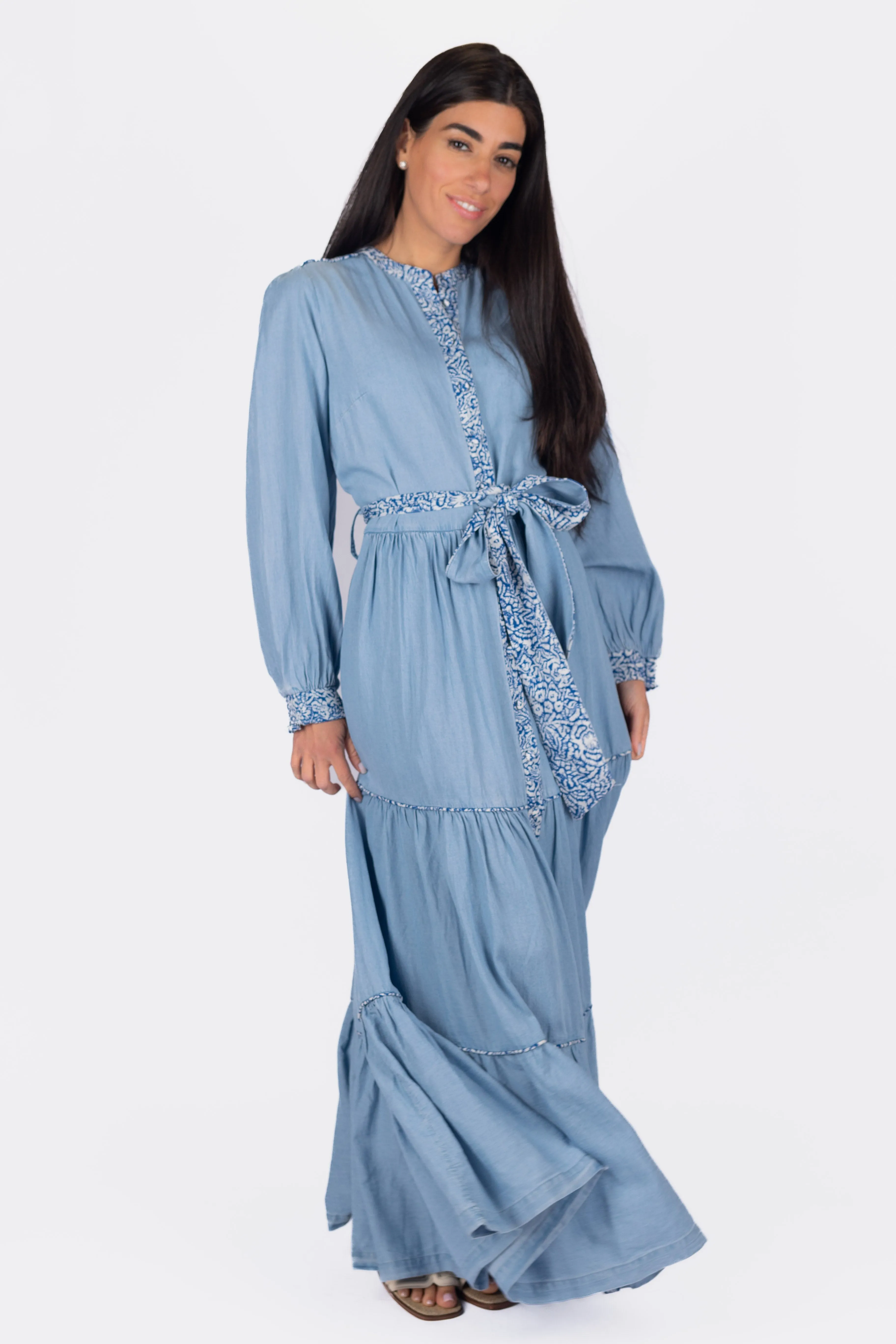 SHEVA DRESS (BLUE)