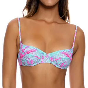 SHOCK WAVES - Minimal Balconette Top